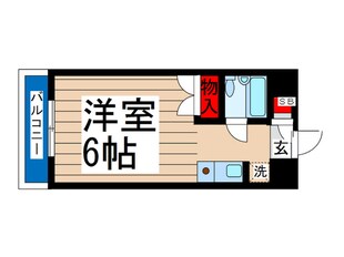 プロスパー久米川の物件間取画像